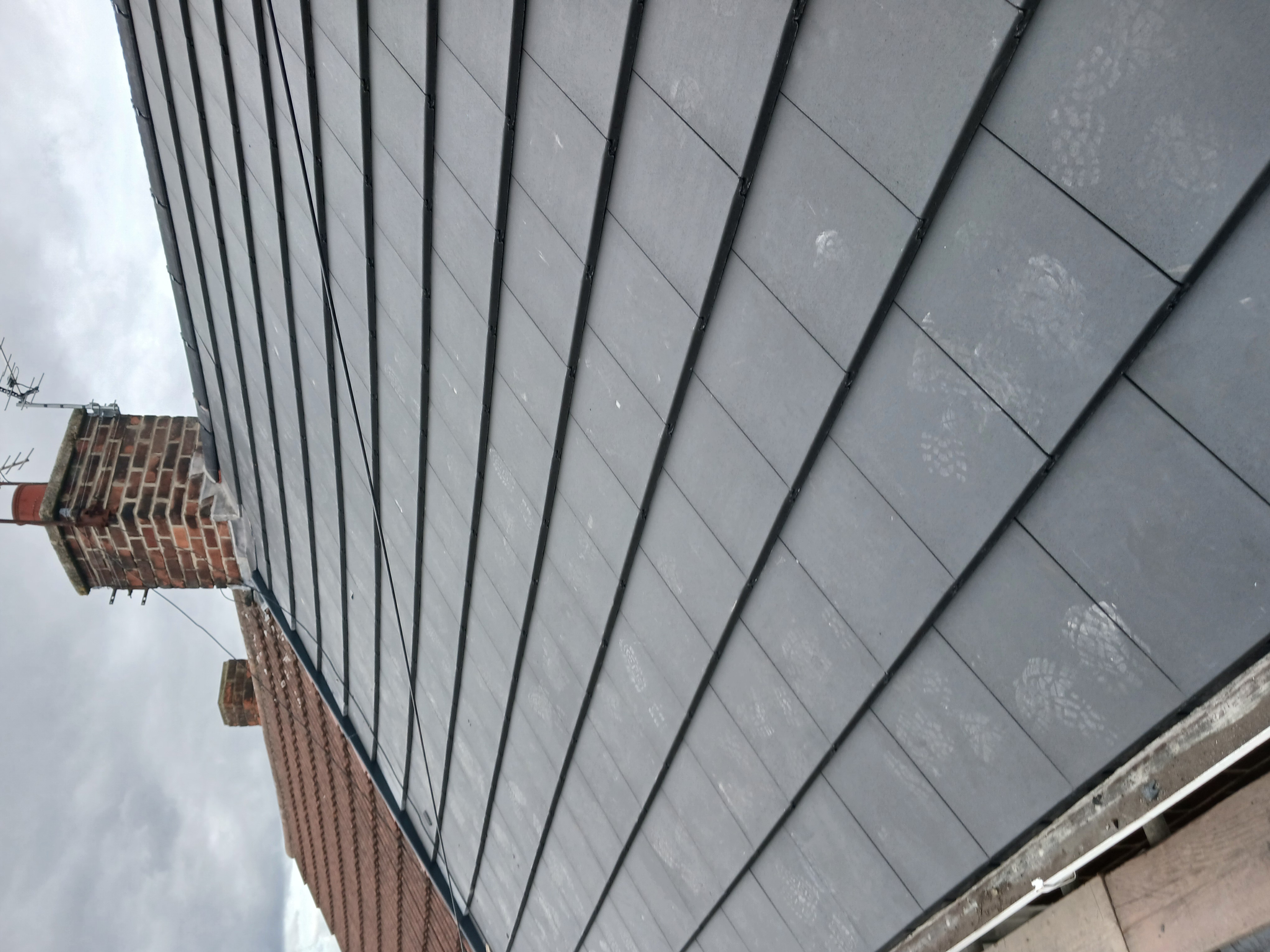 Finished tiled roof by Ashurst and Sons Roofing